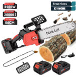 Sierra eléctrica sin escobillas de 12 pulgadas por 23.33€