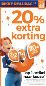 Extra 20% korting op een product bij Trekpleister