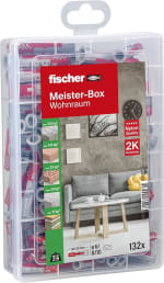 fischer Meister Box DuoPower (132-delig) voor €9,14 bij Amazon