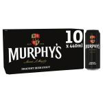 Murphy's Draught Irish Stout Can 10x440ml for £10 at Tesco