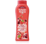 Tulipán negro gel de baño fresa y cereza 650 ml por 1,44€