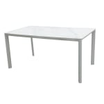 Central Park tuintafel Ciotat aluminium/glas 160x90cm voor €100 bij Praxis