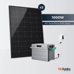 Zendure Kit solaire BiFacial 1000W SolarFlow 800 Plus à 599€ chez Kitsolaire-discount