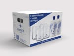 Pack Nordés Gin Premium con 2 botellas de 70 cl y 4 vasos por 42.74€