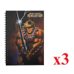 3 x Cuaderno Espiral He-Man Masters del Universo 120 páginas 14,5 x 21 cm por 5.97€
