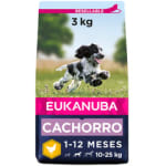 3 x EUKANUBA Crecimiento Cachorro Raza Mediana Pollo 3 kg por 14.97€
