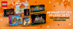 Tot 33% korting op geselecteerde LEGO® sets bij Proshop