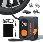 Gonfleur électrique portable pneus Ebossom à 14,24€
