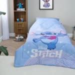 Lazy all-in-one kinderdekbed Stitch 1-persoons voor €19,95 bij de Action