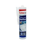 fischer Silicona Blanca Antimoho para Baños 300 ml por 4,99€ en Amazon