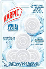 Harpic Pastillas Acuaticas con Cloro, 5 piezas por $50 | Oferta Amazon