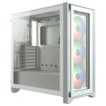 Corsair iCUE 4000X RGB Tempered Glass (Blanc) pour 49,90€ chez Rue du Commerce