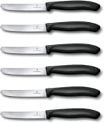 Victorinox Tafelmes 6 stuks zwart voor €25,11 bij Amazon