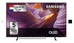 SAMSUNG 55” OLED 4K TV S85F (2025) voor €698,97 bij Coolblue