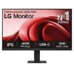 LG Monitor 24U631A-B 24'', QHD, IPS, 100 hz, USB-C por 113.06€