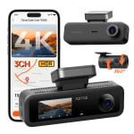 70mai T800E Cámara para Auto 3 Canales por $1,232 en AliExpress