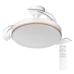Ventilador de techo con luz LED (106 cm) por 26,56€