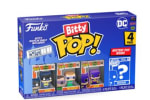 Set 4 figuras Funko Bitty Pop DC Batman + Riddler + Batgirl + Figura Sorpresa 2cm