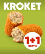 1+1 gratis op alle kroketten bij Kwalitaria