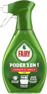 2 botes Fairy Poder Sin Remojo Limón Spray, Vajilla y Cocina, 500ml por 7,19€
