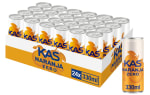 Pack 24 latas de 33cl de KAS naranja 0% por 9.33€