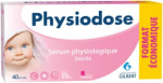 Physiodose Sérum Physiologique Bébé — 40 unidoses (5 ml) pour 1,97€ chez Amazon