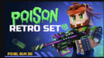 Poison Retro Set DLC para Pixel Gun 3D GRATIS
