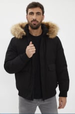 Doudoune Rockie Bomber noire à 179€