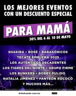 30% de descuento en Ocesa Ticketmaster