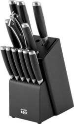 LEO 13-delige messenblok Graphite voor €99,95 bij Ibood