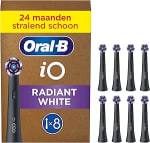 8 Oral-B iO Series Radiant White Zwarte opzetborstels voor €28,49 bij Amazon