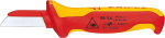 KNIPEX Cuchillo para cable mango aislante en dos componentes por 16.99€