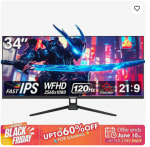 Écran PC 34" Gawfolk - UWFHD à 119,99€