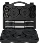 CRIVIT Halterset 20 kg voor €39,99 in de Lidl webshop