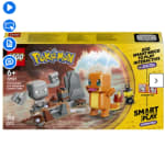 Lego Pokémon Smart Play Salamèche et Racaillou le combat dans la grotte à 14,99€