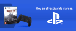 Oferta hasta 80% descuento PlayStation + cupones 24€ Festival de las marcas