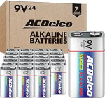 24 Pack 9V Alkaline Batteries Amazon Deal £6.97