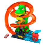 Hot Wheels City T-Rex Vs Estación De Bomberos por $28.490