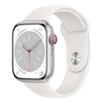 Apple Watch Series 8 GPS + Cellular 45mm aluminio plata por 269.50€