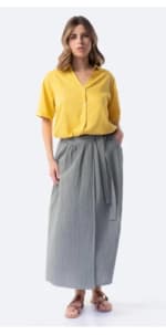 Falda pareo lisa de mujer TEX por 5.99€.