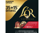 Pack de 50 Capsules L'or Espresso Splendente 7 à 9,65€
