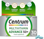 Centrum Advance 50+ Tablets Multivitamin & Mineral Supplements 30 Tablets (£2.49/ £2.