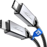 KabelDirekt 240W, 1m USB-C Cable All-purpose, USB 3.2 Gen 2, Metal Connectors, (for