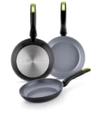 Monix Eco Nature Set 3 Sartenes, Lote 18, 22 y 26 cm, Aluminio Forjado por 27.99€