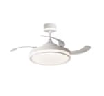 NARVI Ventilador techo 3 aspas, Motor DC 30W ,LED 45W x2 por 44,58€