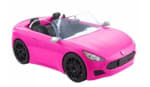 Barbie Coche Descapotable rosa por 18€.