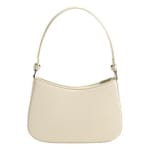 Bolso bandolera para Mujer PU cuero blanco, cremallera y gran capacidad por 4.99€