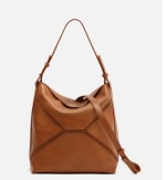 Bolso hobo con asa bandolera extraíble marrón por 12€