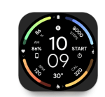 Gratis InfoGraph Watch Face bij Google