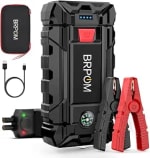 BRPOM arrancador coches 9000A 21800mAh por 38,49€.